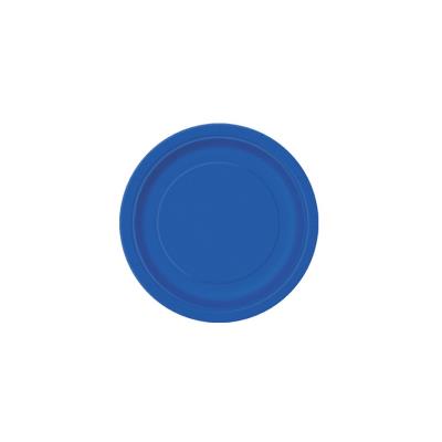 Petites assiettes bleues (x8)
