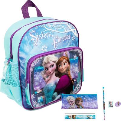 Sambro DFR-6049 Sac à dos illustré La Reine des Neiges (Frozen) avec accessoires