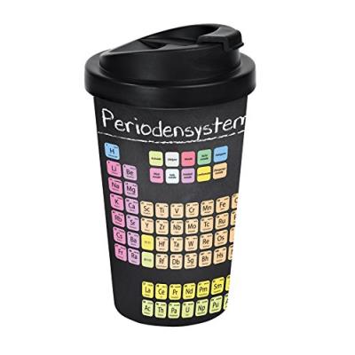 12133 infinite by geda labels mug de voyage avec couvercle en polypropylène, double paroi, motif chimie (en allemand)
