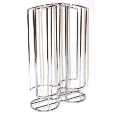 Fackelmann 20991 distributeur fil métal pour porte capsules tassimo 32 capsules 2 colonnes