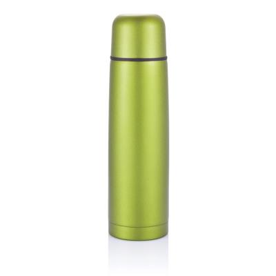 Bouteille thermos en acier inoxydable, vert