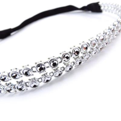 Bandeau souple 'Sissi' blanc