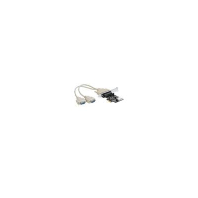 Carte - Delock - PCI Express 2x D-Sub9 seriell mit Powermanagement