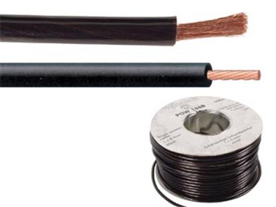 Velleman - Câble Haut-Parleur - Noir - 1 x 6.00mm, 100m