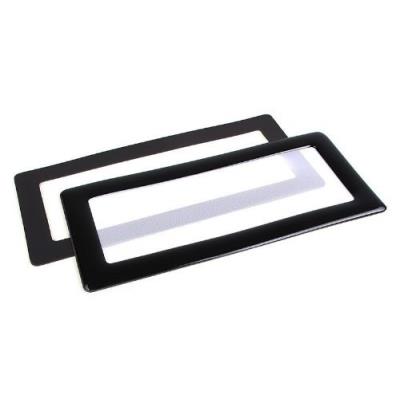Demciflex - filtre à poussière pour ventilateur - 2 x 40 mm - noir blanc