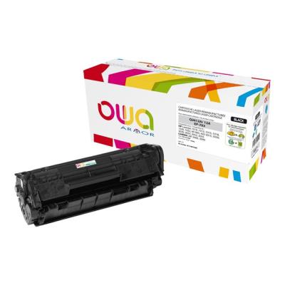 OWA - zwart - gereviseerd - tonercartridge (alternatief voor: HP Q2612A)