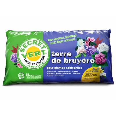 Secret Vert - Terreau à la terre de bruyère 2,5kg