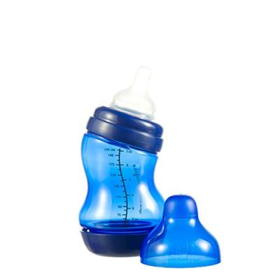 Difrax 3131b08 biberon wide forme s bleu 200 ml