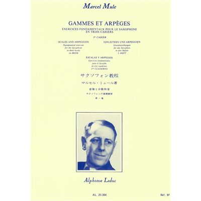 GAMMES ET ARPEGES EXERCICES POUR SAXOPHONE VOL.1