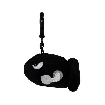 Super Mario Kart - Porte-clés peluche Mocchi-Mocchi Bullet Bill 10 cm