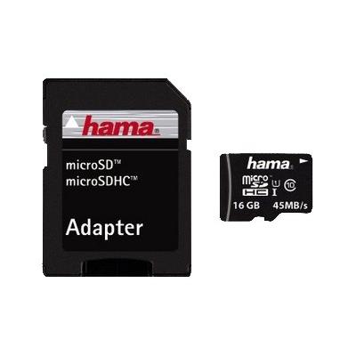Hama - flashgeheugenkaart - 16 GB - microSDHC