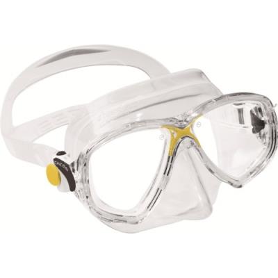 Cressi sub s.p.a. marea masque de plongée transparent jaune