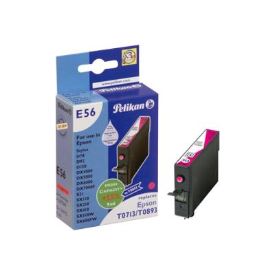 Pelikan E56 - magenta - inktcartridge (alternative for: Epson T0713)