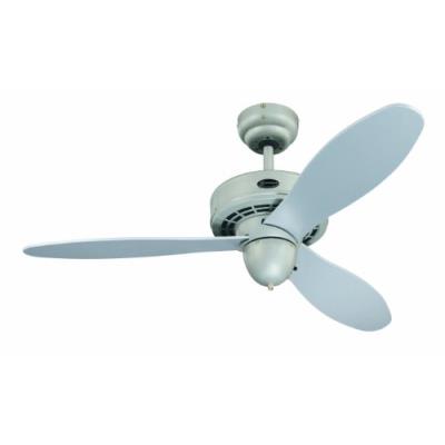 Westinghouse lighting 7817440 ventilateur pour plafond airplane avec mode été-hiver argent ø 105 cm