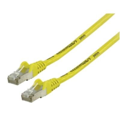 Ftp cat 6 network cable 0.50 m yellow valueline vlcp85210y0.50