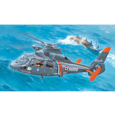 Maquette hélicoptère : as365 n2 dauphin 2 trumpeter