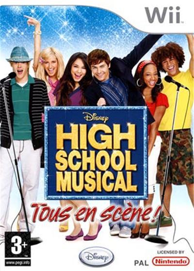 WII HIGH SCHOOL MUSICAL TOUS EN SCENE