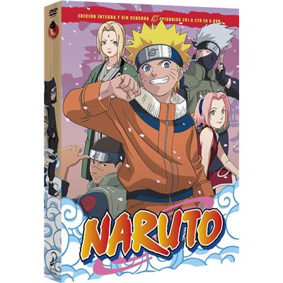 Naruto Box 9 Episodes 201 au 220