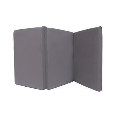 Kadolis matelas bébé pliant 3 parties pour lit gris 60 x 120 cm