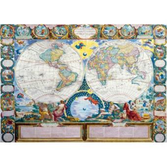 Trefl Puzzle 3000 Pièces Carte Du Monde 1749 Jb