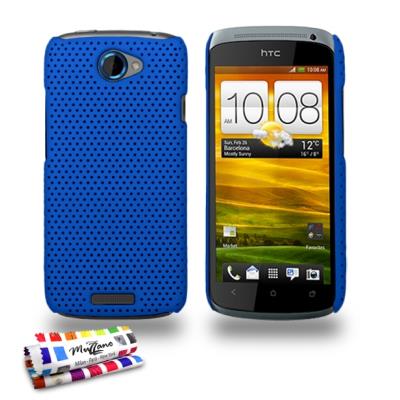 Coque ORIGINALE Ultra Fine Bleu , Alvéolia,  de MUZZANO pour HTC ONE S