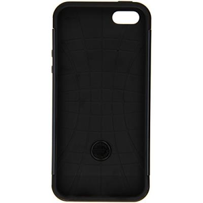 Coque iPhone SE, Spigen Coque iPhone 5S / 5 [Slim Armor] Coussin d'air [Metal Slate] Coussin d'Air aux Coins/ La Protection de Double Couche Coque Apple iPhone 5 / 5s / iPhone SE (2016) - (SGP10365)
