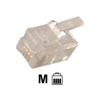 Dexlan connecteurs rj9 4 emplacements 4 contacts