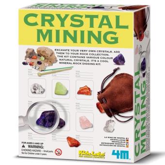 Deterre tes pierres precieuse Mine de Cristal 4M Cristaux naturel Enfant 6  ans + - Autres Jeux créatifs - Achat & prix