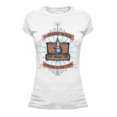 Les Animaux fantastiques T-Shirt femme Wand Case (XL)