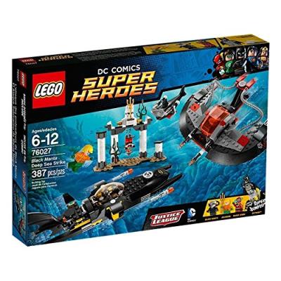 Lego super heroes - dc universe - 76027 - jeu de construction - l'attaque des profondeurs de black manta