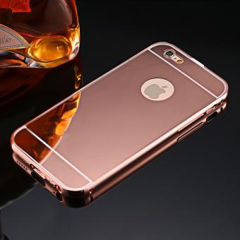 coque iphone 6 or rose miroir