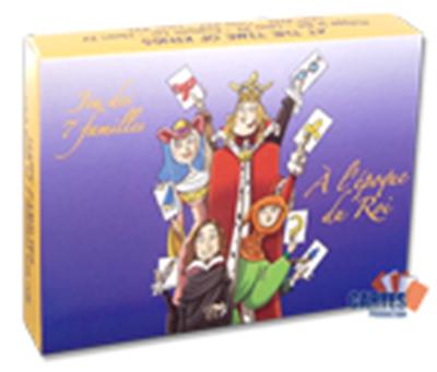 Jeu de 42 cartes : 7F A l'époque du Roi