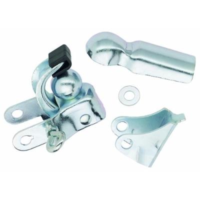 point attache de remorque argent