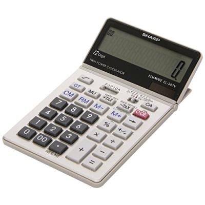 Sharp eL - 387V calculatrice 12 chiffres avec calcul de taxes et