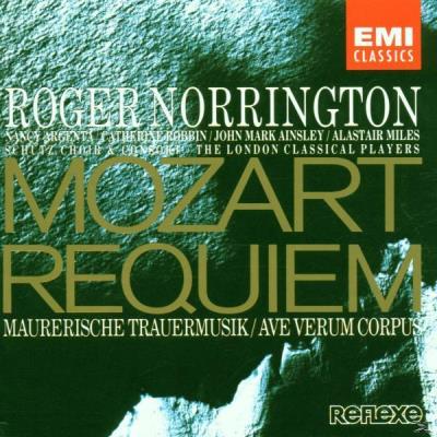 Mozart: Requiem; Maurerische Trauermusik; Ave Verum Corpus