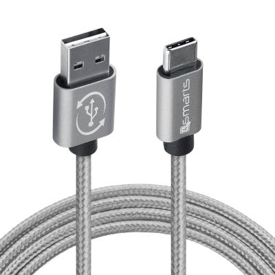 Câble Data USB Type C - 1m, Embout long de 8mm - Blanc (En Vrac)