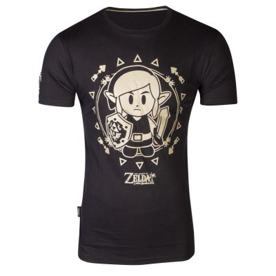ZELDA - T-Shirt Homme Link's Awakening - Tribal Link (XXL)