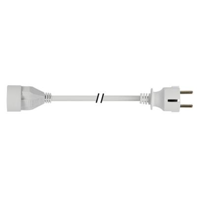 Rallonge 3 m - blanc electricity ec03-g