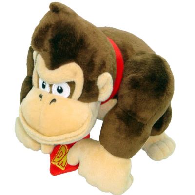 Peluche - Donkey Kong - Donkey 23 cm