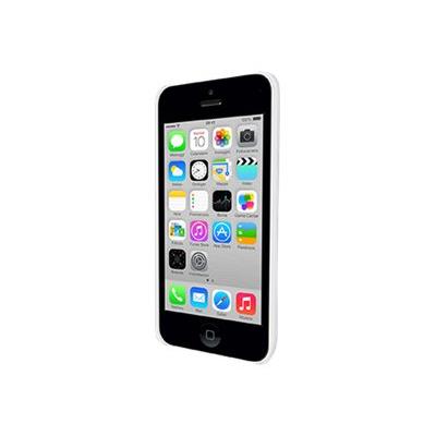 Muvit iMATT COLLECTION MUBKC0762 - Beschermende bedekking voor mobiele telefoon - PVC - wit - voor Apple iPhone 5c