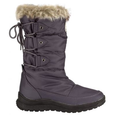 Bottes de neige fourrure de haute LADIES GRIS TAILLE 36