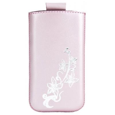 Etui cuir Valenta Pocket LIly Violet T22