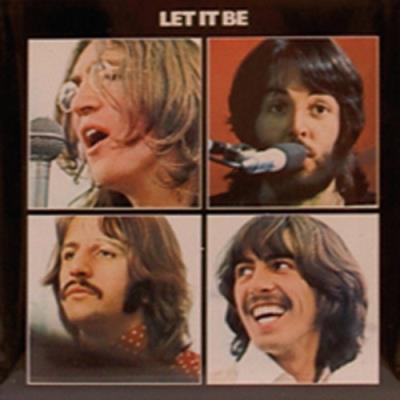 Magnets Woodbrass Club MAGNET AIMANT BEATLES MOTIF: LET IT BE - 7,7 CM X 7,7 CM