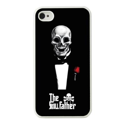 Mocca coque Skull Design pour iPhone 4 / 4S