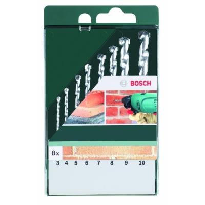 BOSCH  Accessories 2609255462 Set de forets 8 pi&egrave;ces Pierre