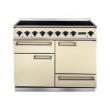 Falcon 1092 Deluxe - Cuisinière (four à deux étages) - pose libre - largeur : 109.2 cm - profondeur : 60 cm - hauteur : 94.2 cm - avec système auto-nettoyant - crème