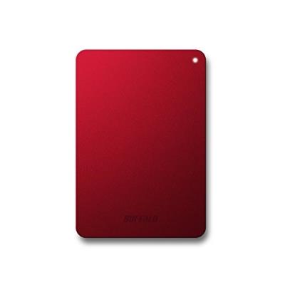BUFFALO MiniStation Safe - Vaste schijf - 1 TB - extern (draagbaar) - USB 3.0 - rood