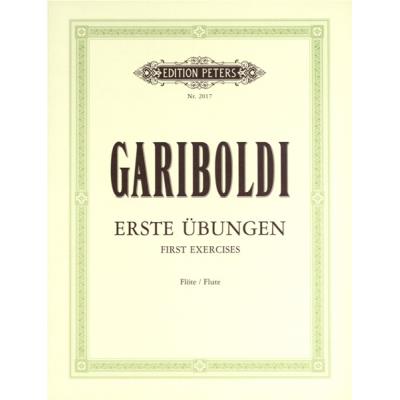 Méthodes et pédagogie EDITION PETERS GARIBOLDI - 58 FIRST EXERCISES - FLUTE Flute