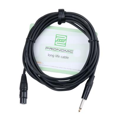 Pronomic Stage XFJ-5 Câble Micro XLR / Jack 5m Noir