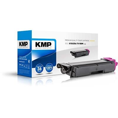 Kmp k-t50 toner magenta sadapte kyocera tk-580 m